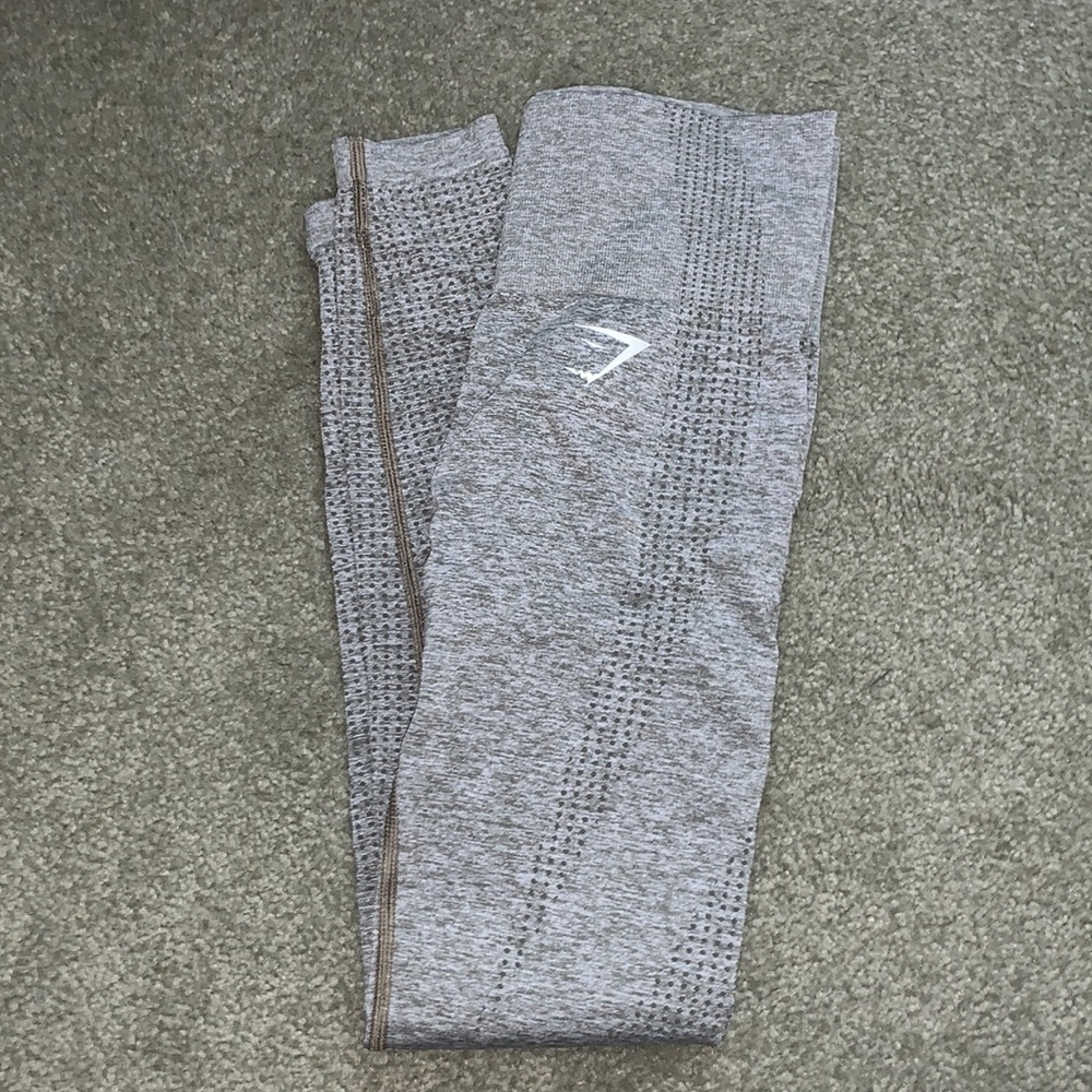 Gymshark khaki green vital seamless leggings